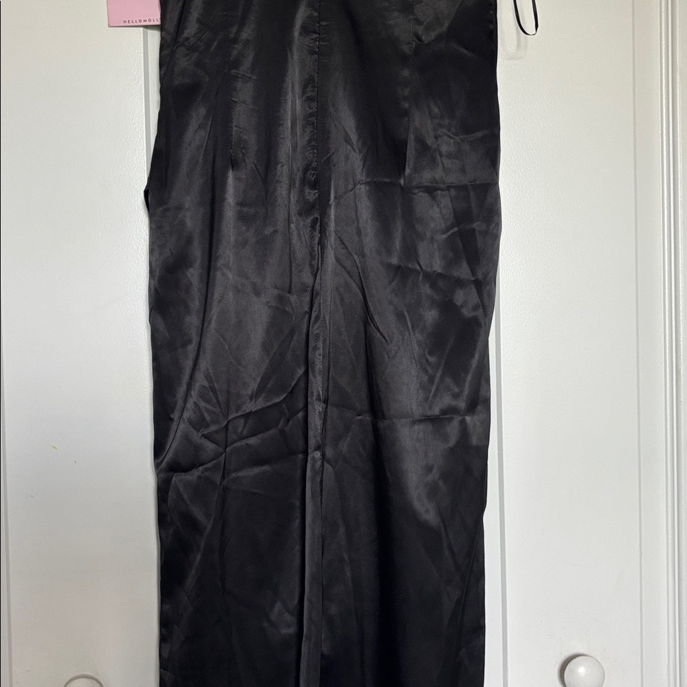 NWT Hello Molly Elegant Black Midi Evening Dress - Picture 8 of 14